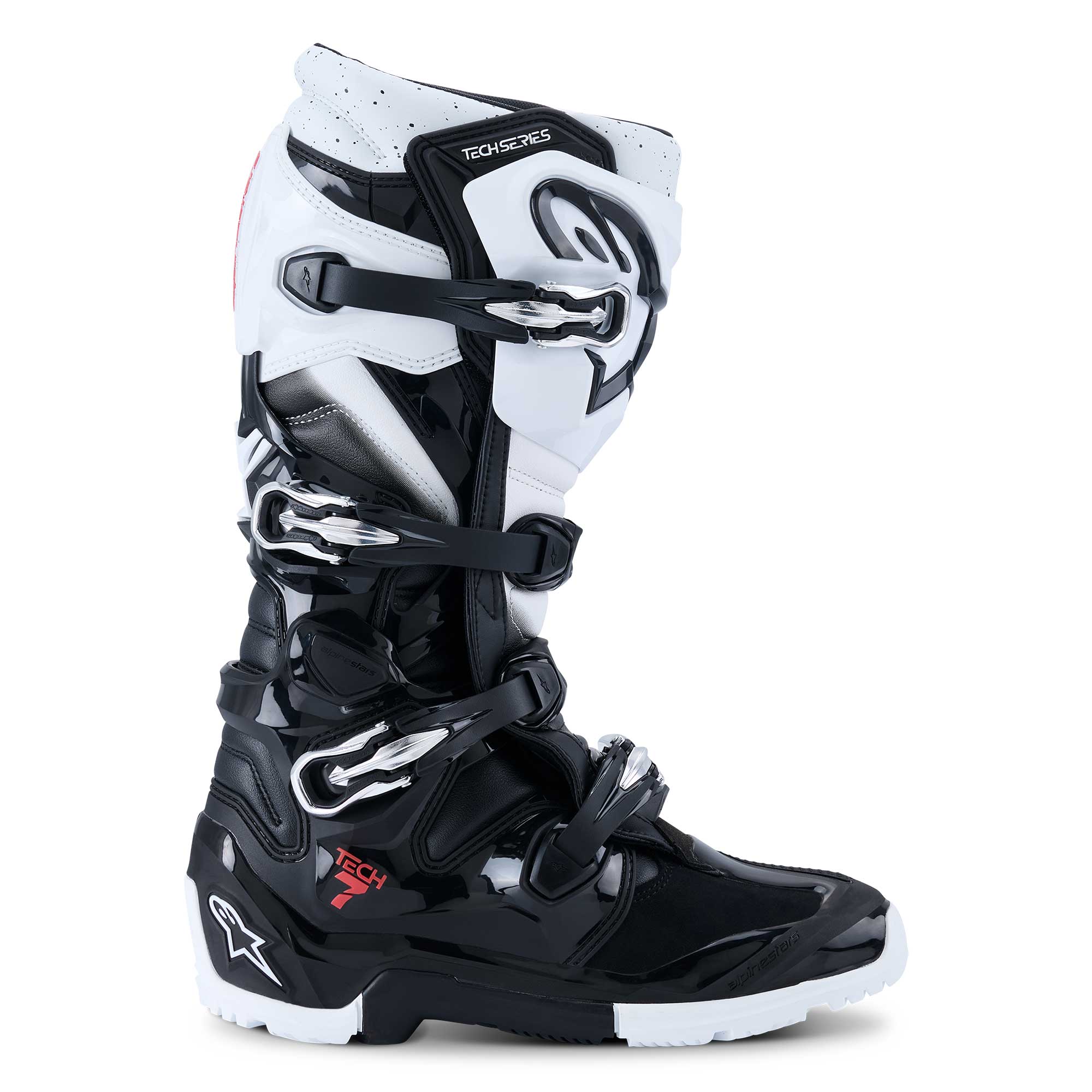 Alpinestars MX Boots - Tech 7 ENDURO **NEW Model** (Black/White)