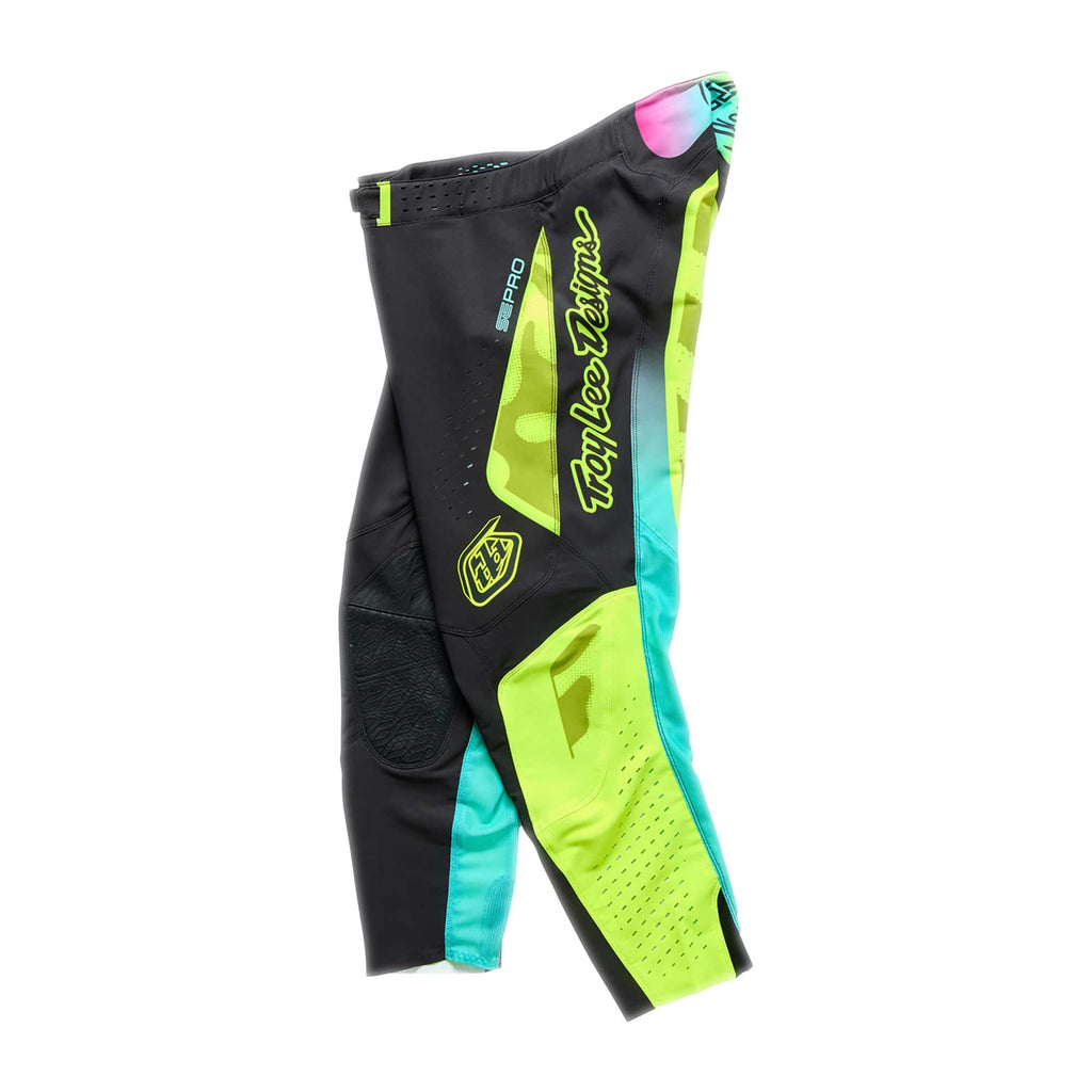 Troy Lee Designs MX | SX Jersey & Pant Kit Deal SE PRO MYTH (Black / Fluo Yellow)