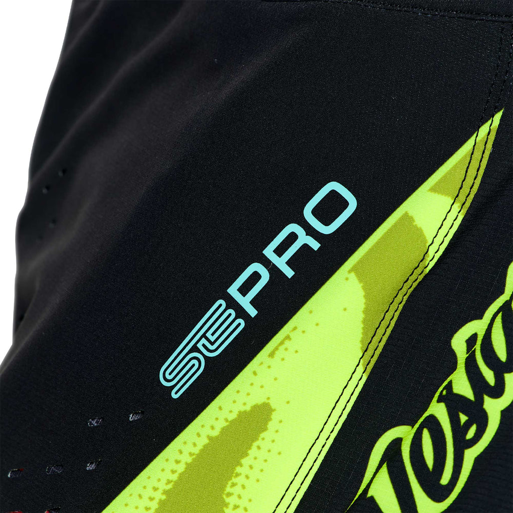 Troy Lee Designs MX | SX Jersey & Pant Kit Deal SE PRO MYTH (Black / Fluo Yellow)