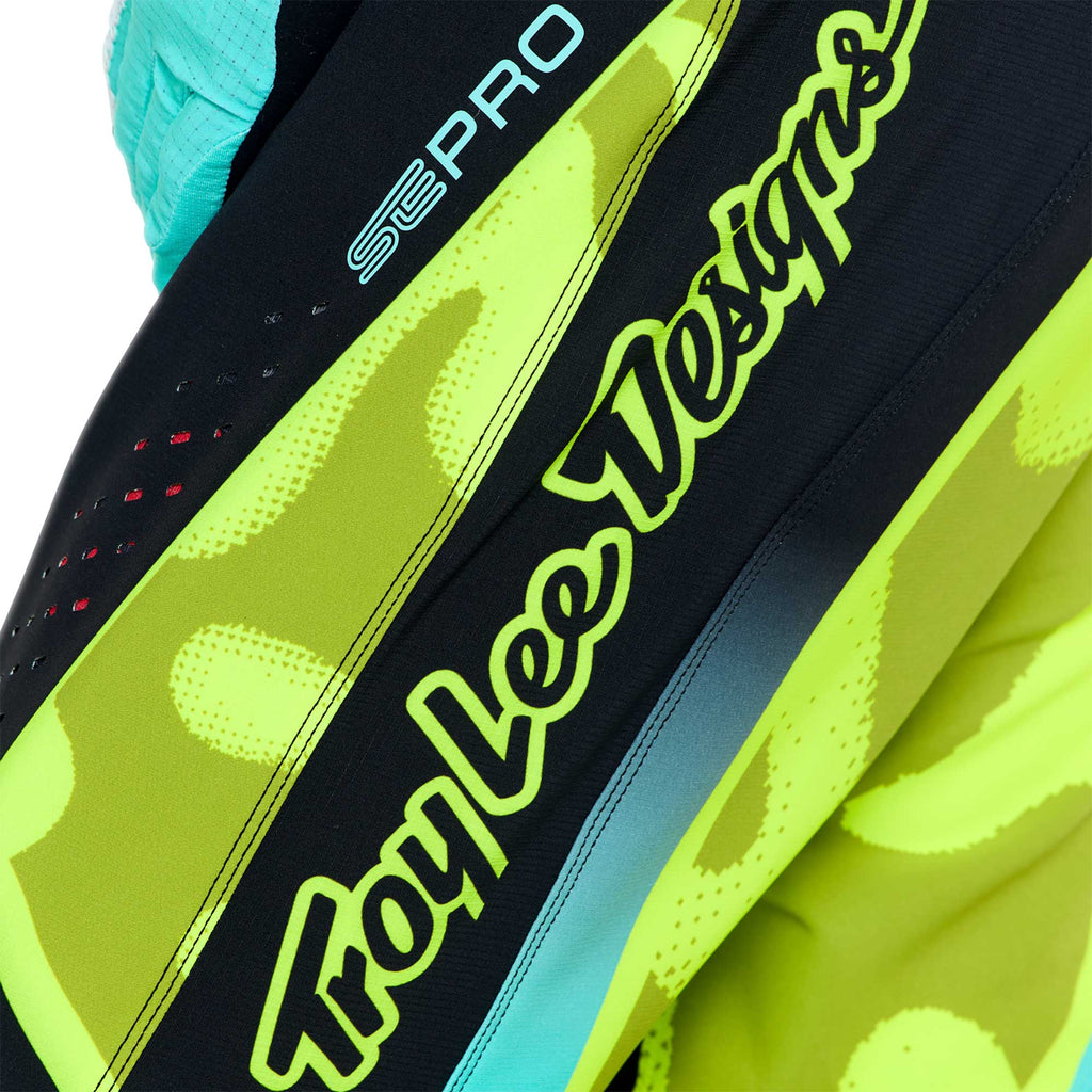 Troy Lee Designs MX | SX Jersey & Pant Kit Deal SE PRO MYTH (Black / Fluo Yellow)