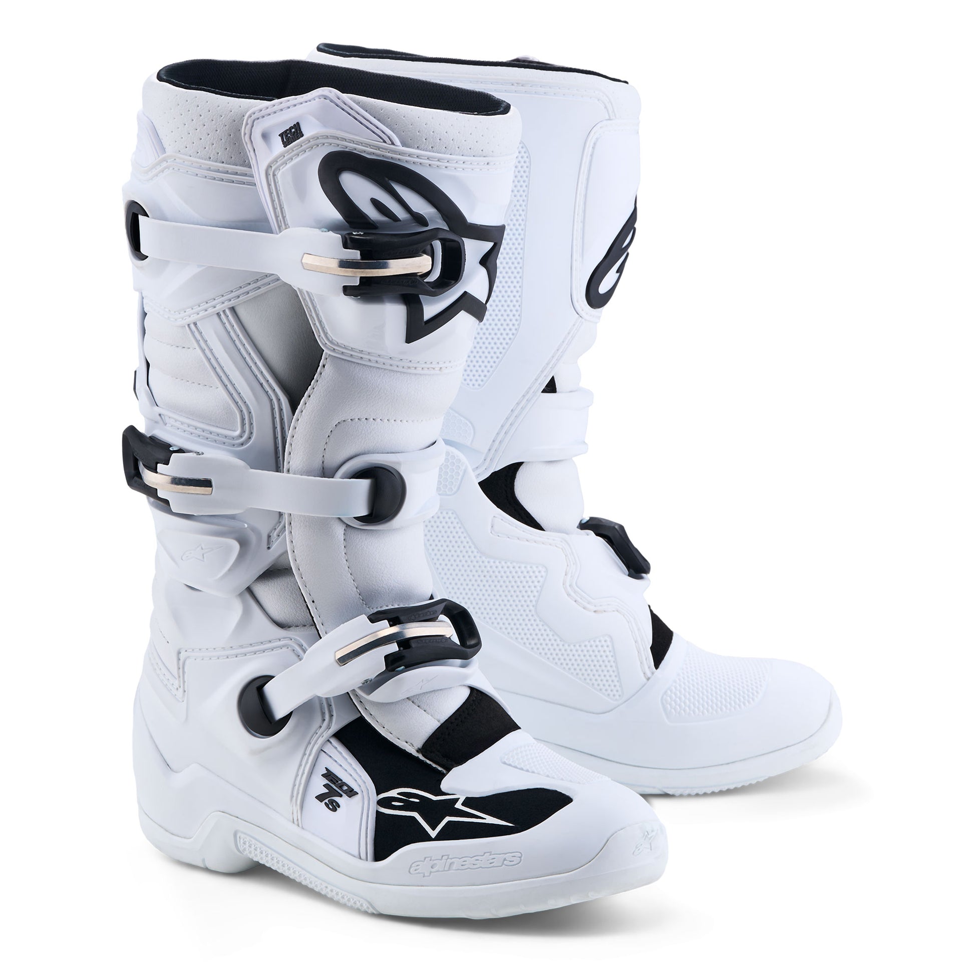 Alpinestars Youth MX Boots - Tech 7S (White/White)