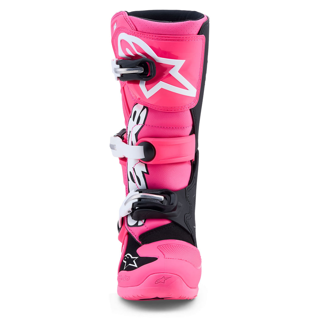 Alpinestars Youth MX Boots - Tech 7S (Pink Fluo/Black/White)