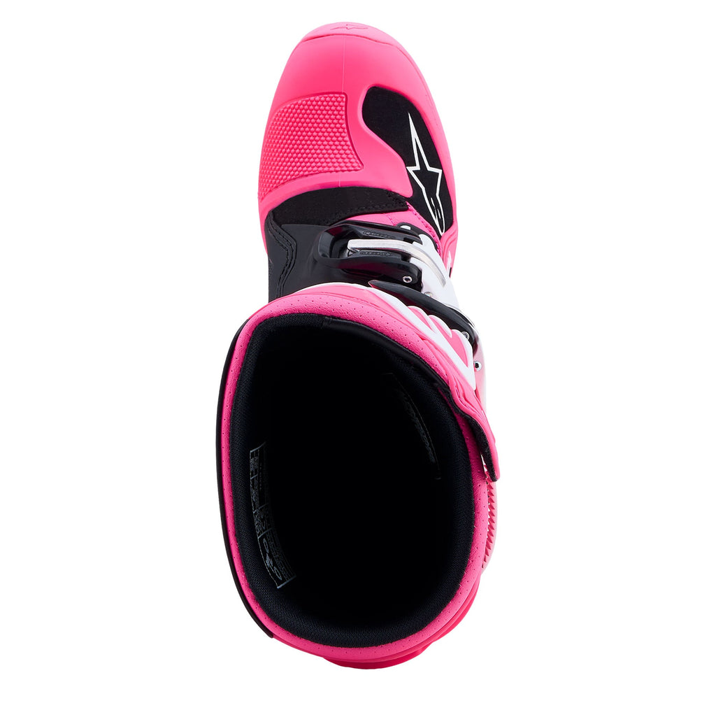 Alpinestars Youth MX Boots - Tech 7S (Pink Fluo/Black/White)
