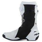 Alpinestars Supertech R VENTED Sports | Race Boots (White/Mid Grey/Black)