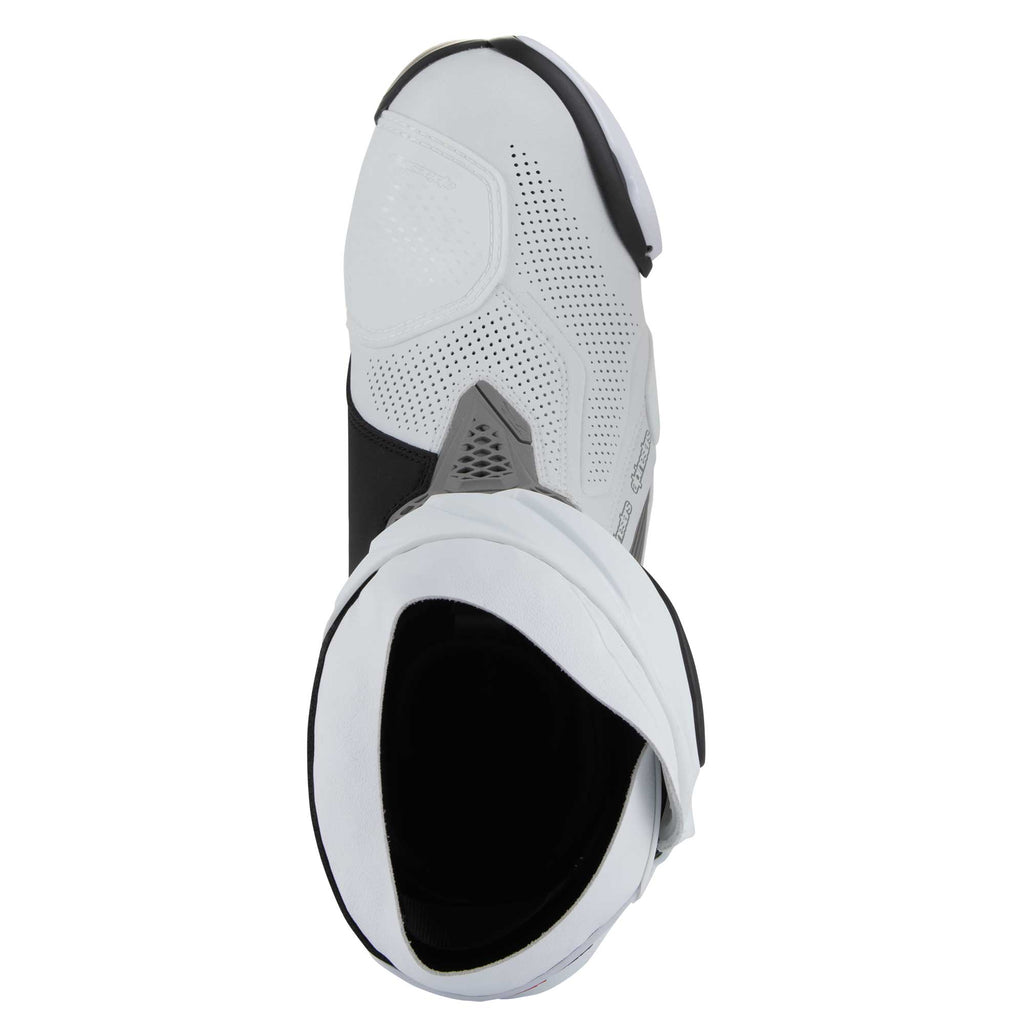 Alpinestars Supertech R VENTED Sports | Race Boots (White/Mid Grey/Black)