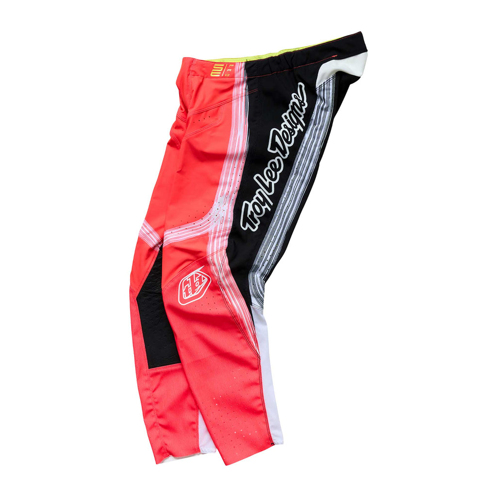 Troy Lee Motocross Youth Jersey & Pant Kit - SE Pro STRIPES (Infra Red/Black)