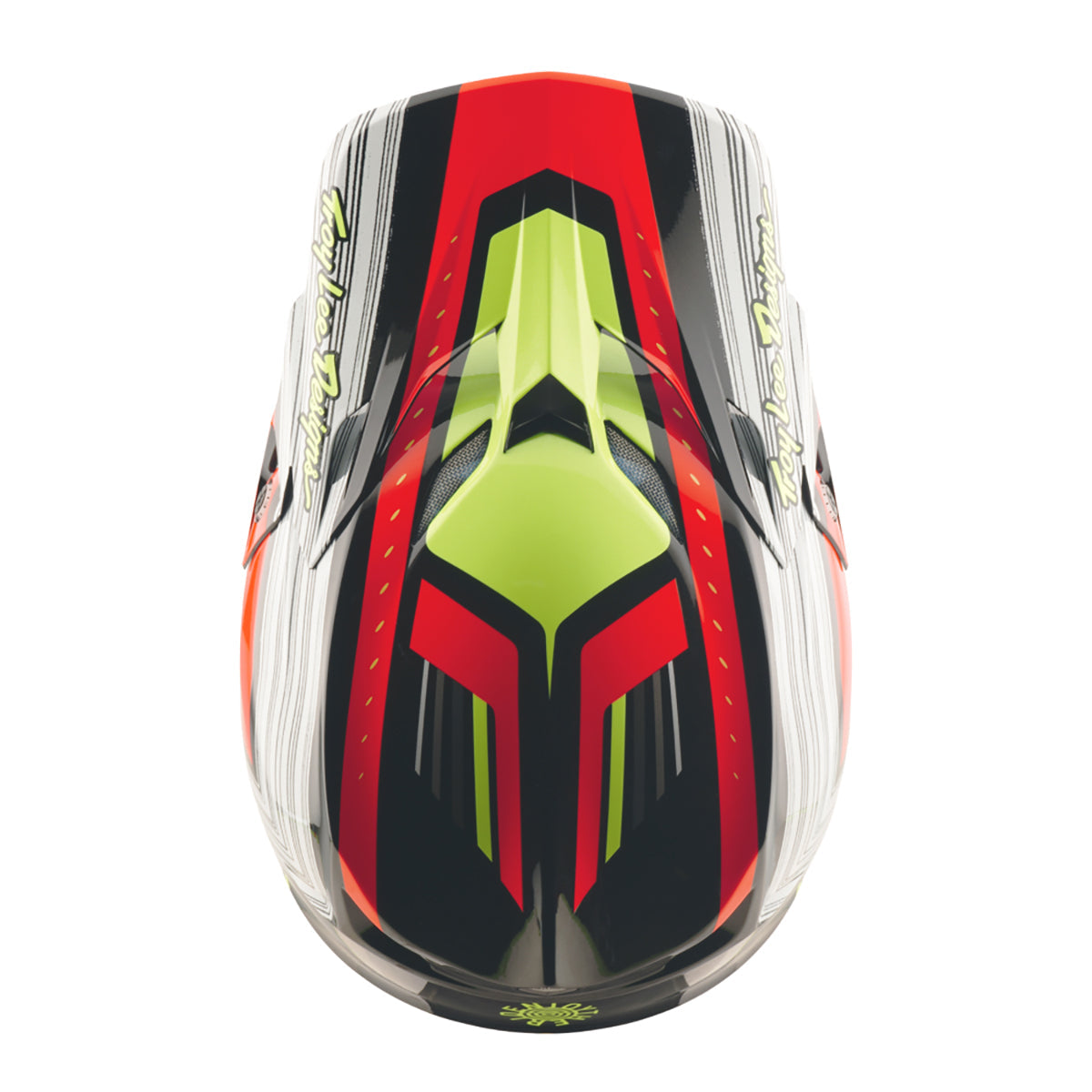 Troy Lee Designs SE5 Composite MIPS MYTH MX Helmet (Black/Infra Red)