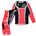Troy Lee Motocross Youth Jersey & Pant Kit - SE Pro STRIPES (Infra Red/Black)