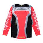 Troy Lee Motocross Youth Jersey & Pant Kit - SE Pro STRIPES (Infra Red/Black)