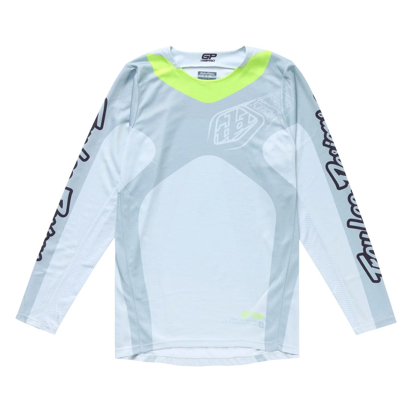 Troy Lee MX Jersey & Pant Kit Deal - GP Pro FRAMES (Vapour/Grey/Flo Yellow)