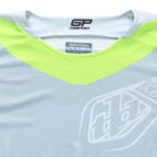 Troy Lee MX Jersey & Pant Kit Deal - GP Pro FRAMES (Vapour/Grey/Flo Yellow)