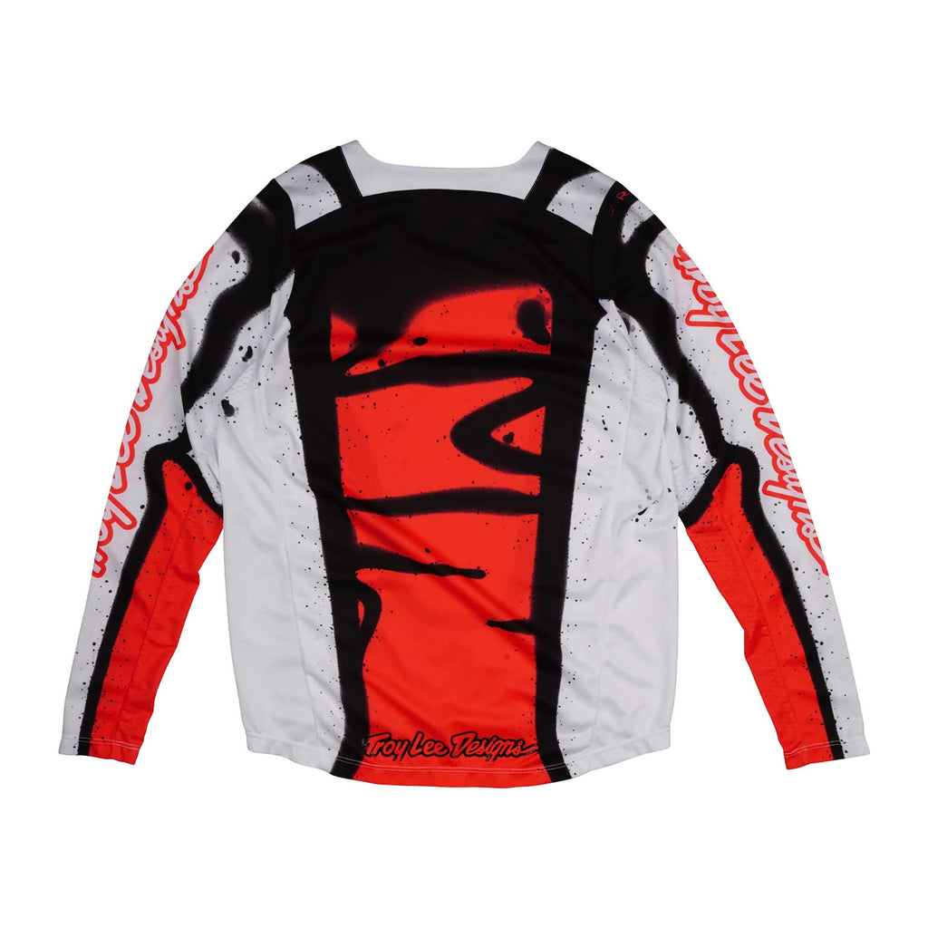 Troy Lee Motocross Kids | Youth Jersey - GP Pro MEMBRANE (White/Black/Infra Red)