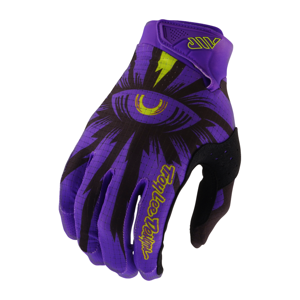 Troy Lee Designs Youth AIR CYCLOPS MX Gloves (Neo Purple)