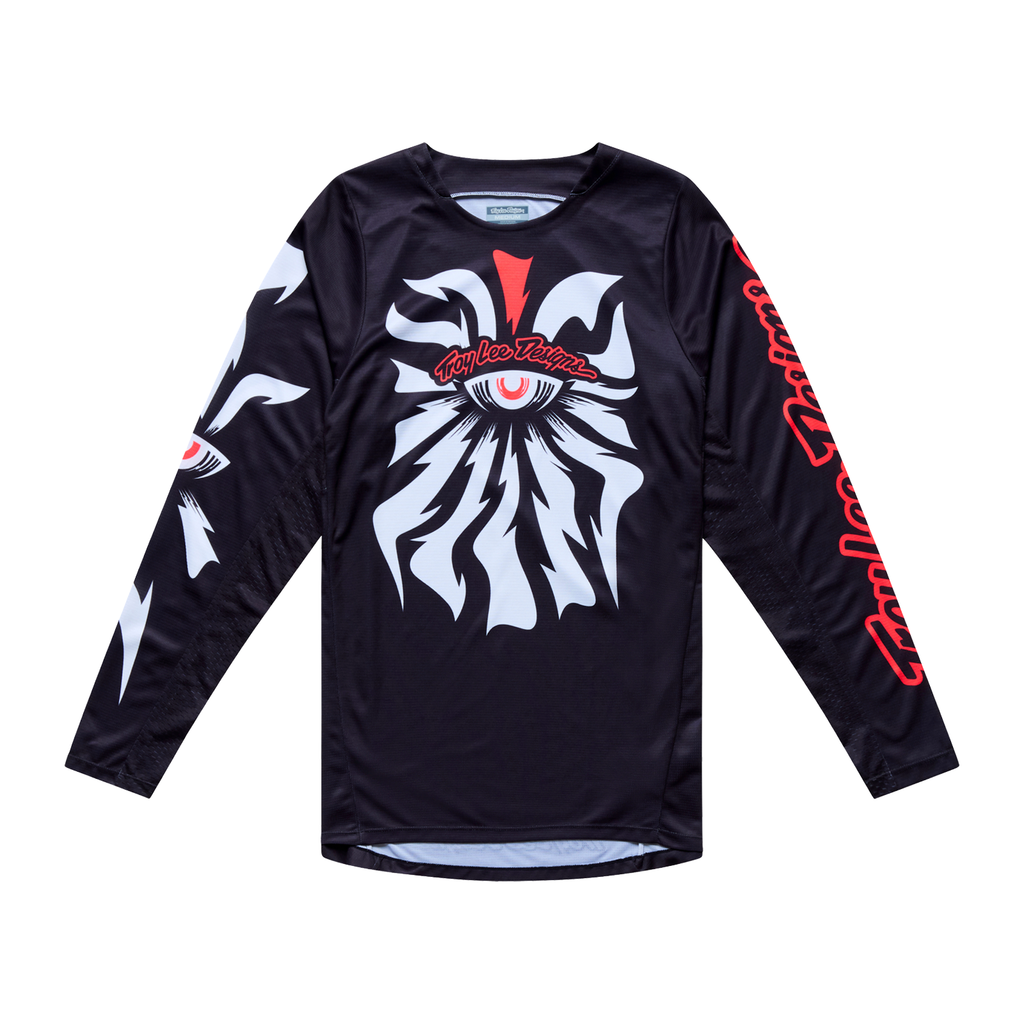 Troy Lee Designs GP PRO CYCLOPS MX Jersey (Black/Neo Red)