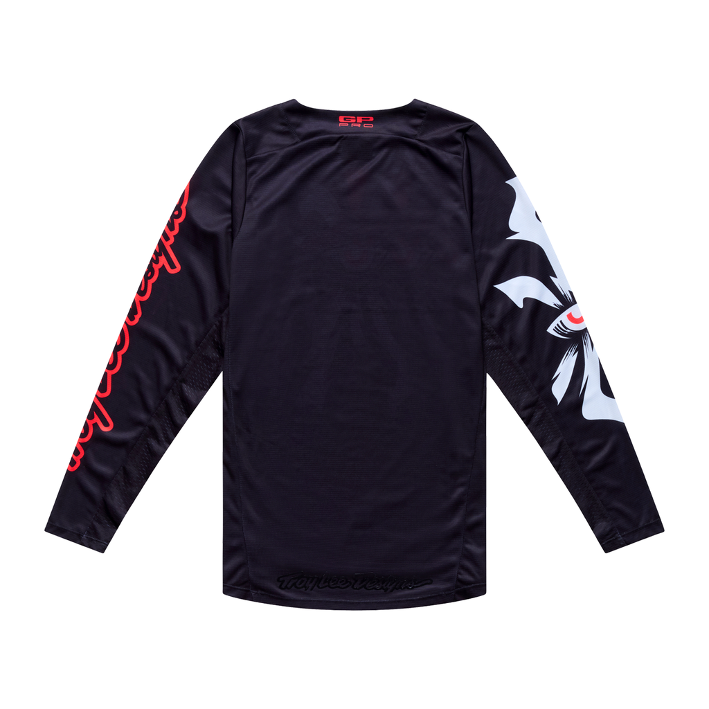 Troy Lee Designs GP PRO CYCLOPS MX Jersey (Black/Neo Red)