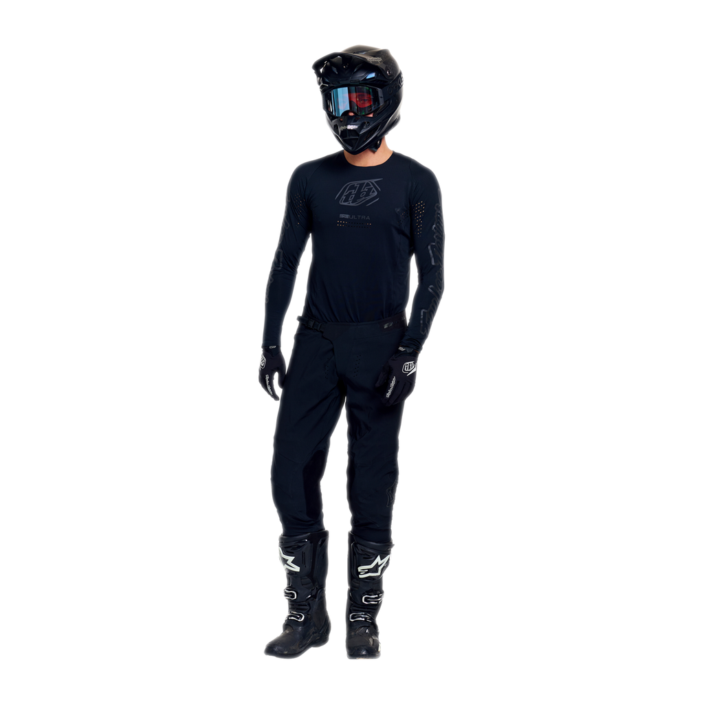 Troy Lee Designs SE ULTRA MONO MX Jersey (Black/Black)