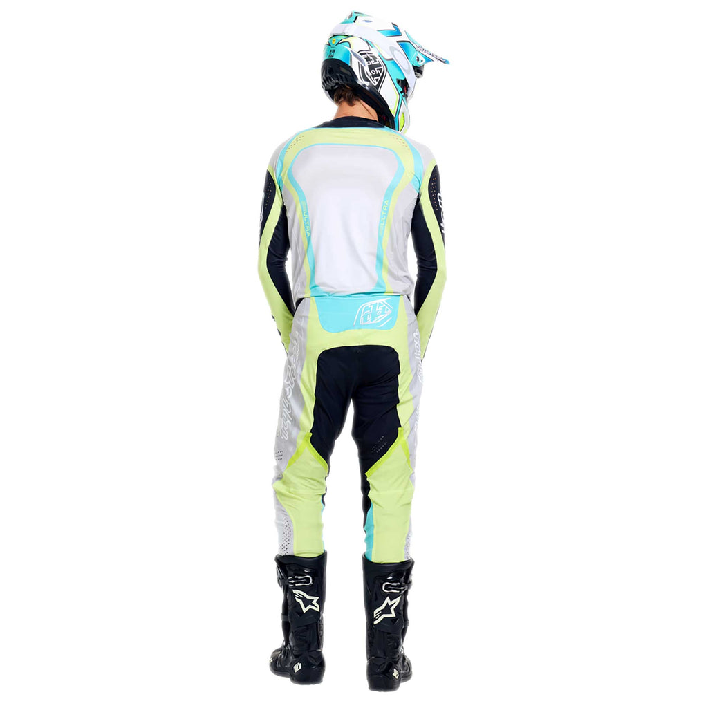 Troy Lee Designs MX | SX Jersey & Pant Kit Deal SE ULTRA VISION (Stone White / Carbon)