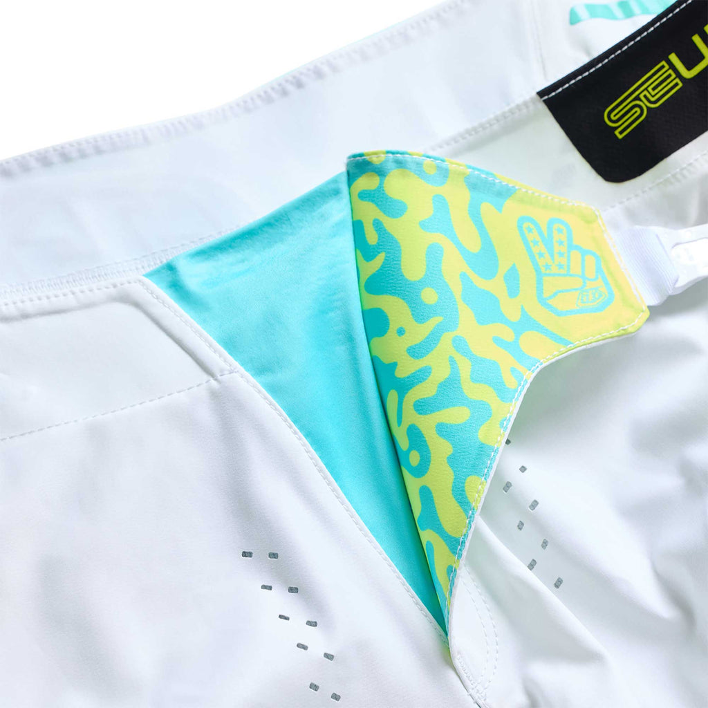 Troy Lee Designs MX | SX Jersey & Pant Kit Deal SE ULTRA VISION (Stone White / Carbon)