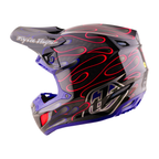 Troy Lee Designs SE5 Carbon MIPS OVERSPRAY MX | Enduro Helmet (Black/Magenta)