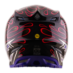 Troy Lee Designs SE5 Carbon MIPS OVERSPRAY MX | Enduro Helmet (Black/Magenta)
