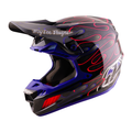 Troy Lee Designs SE5 Carbon MIPS OVERSPRAY MX | Enduro Helmet (Black/Magenta)