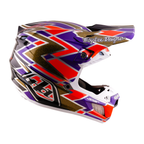 Troy Lee Designs SE5 Carbon MIPS FLUSH MX | Enduro Helmet (Violet)