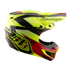 Troy Lee Designs SE5 Poly MIPS RIPPER MX | Enduro Helmet (Flo Yellow)