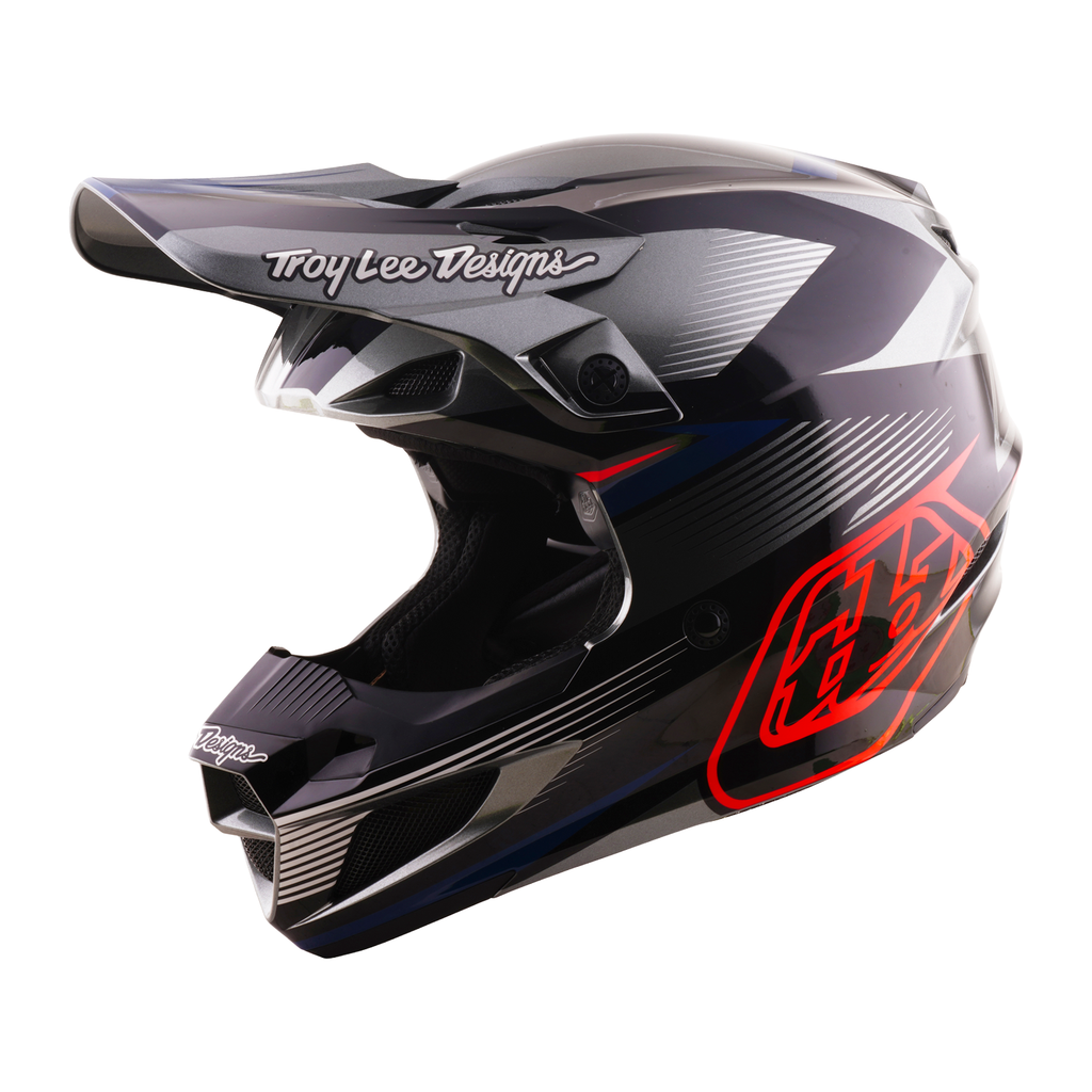 Troy Lee Designs SE5 Poly MIPS RIPPER MX | Enduro Helmet (Grey)