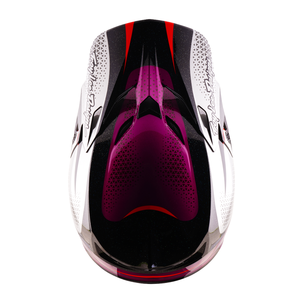 Troy Lee Designs SE5 Poly MIPS AURA MX | Enduro Helmet (Violet/Black)