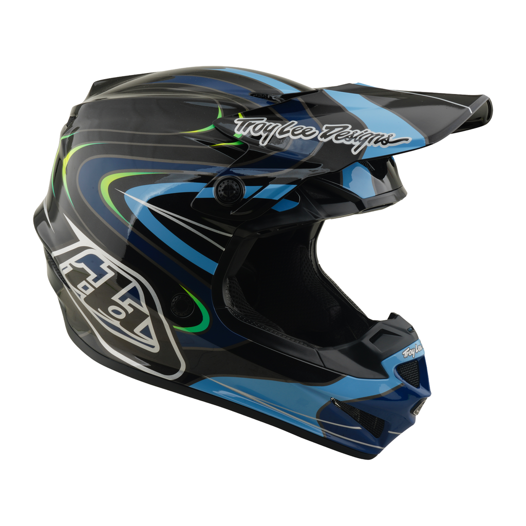 Troy Lee Designs GP Pro MIPS PULSE MX | Enduro Helmet (Black)