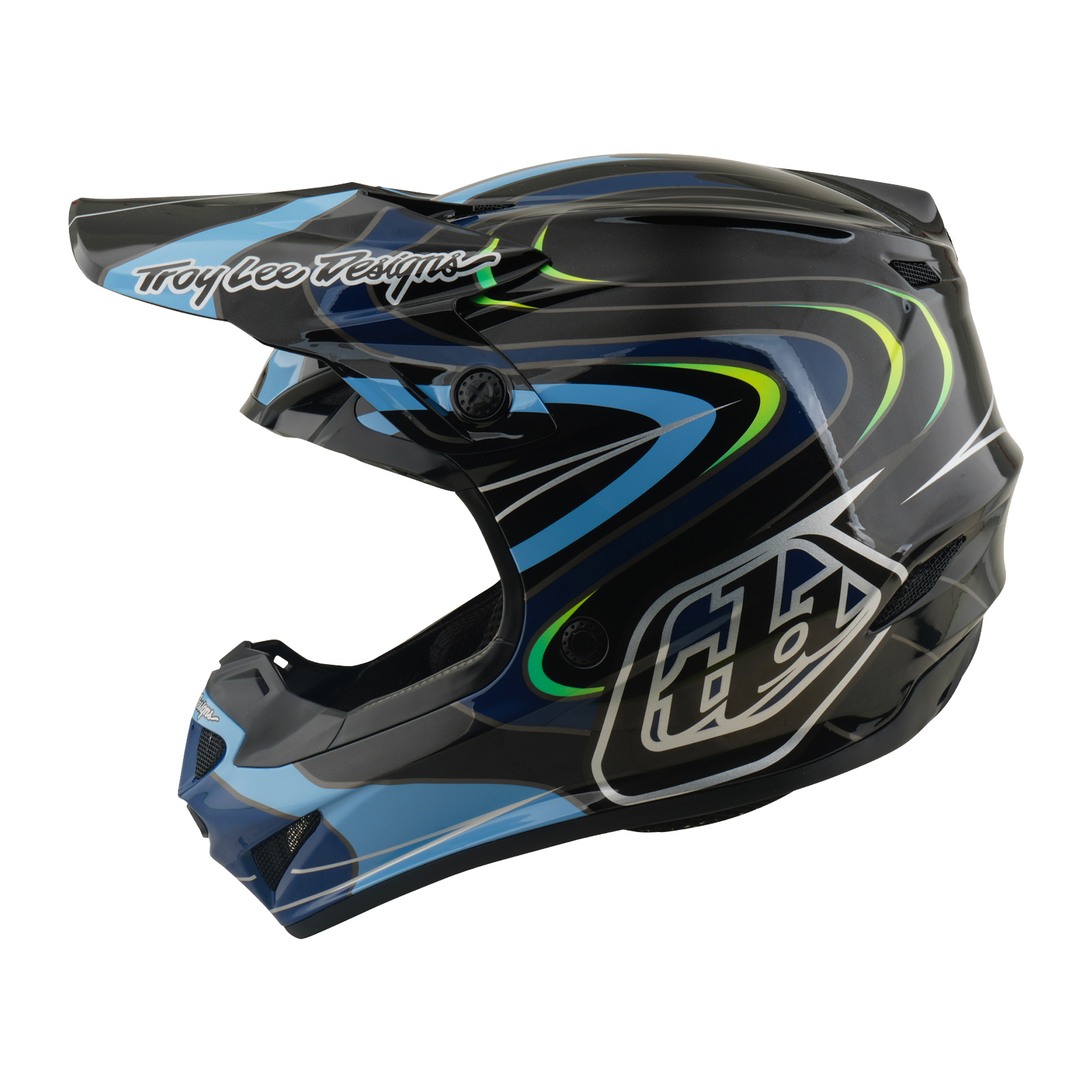 Troy Lee Designs GP Pro MIPS PULSE MX | Enduro Helmet (Black)