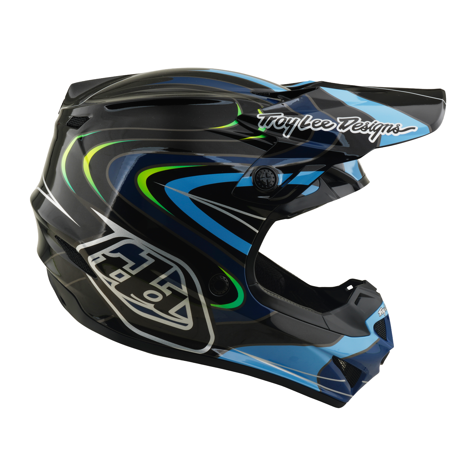 Troy Lee Designs GP Pro MIPS PULSE MX | Enduro Helmet (Black)