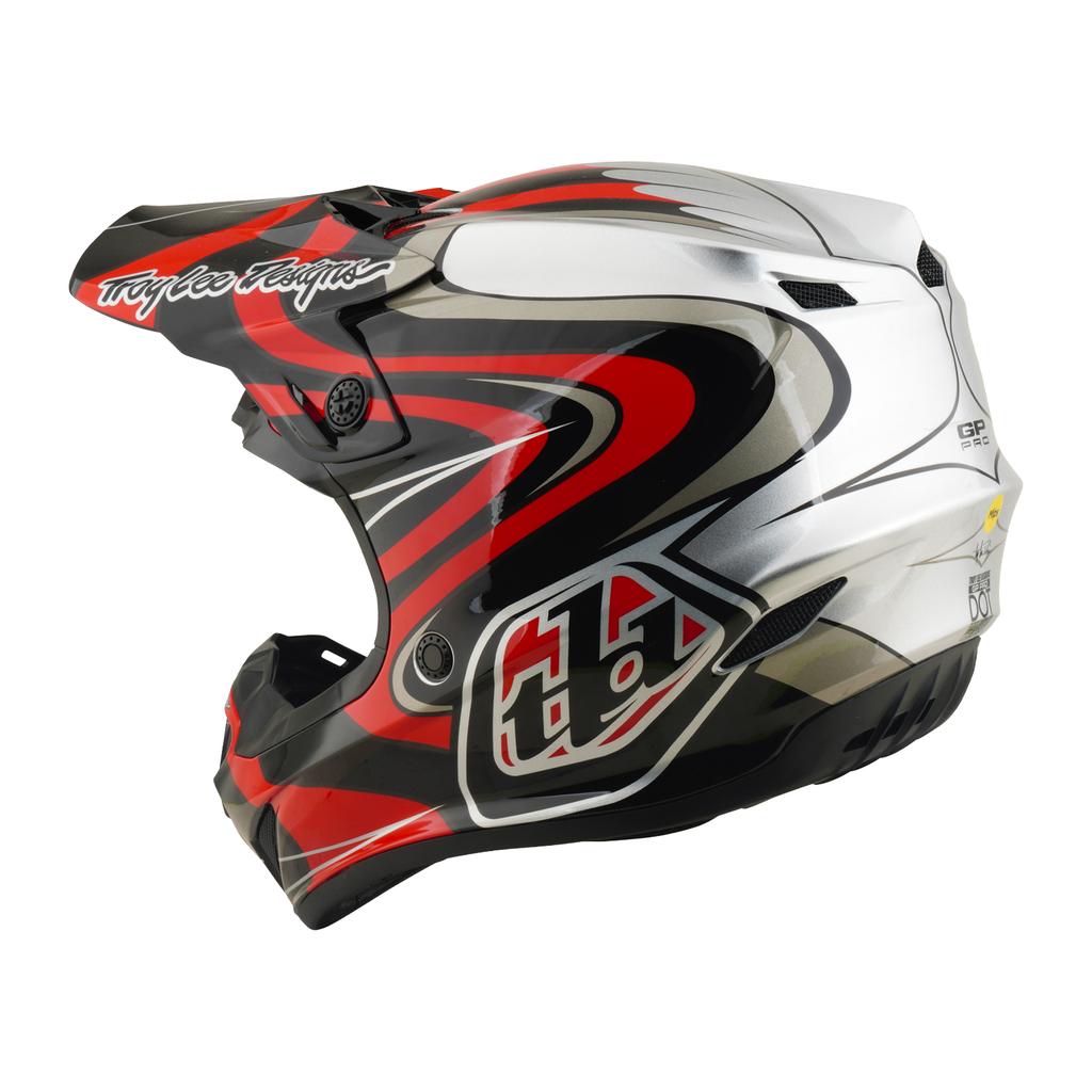 Troy Lee Designs GP Pro MIPS PULSE MX | Enduro Helmet (Red)