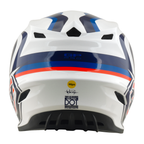 Troy Lee Designs GP Pro MIPS SLIDES MX | Enduro Helmet (White/Blue)