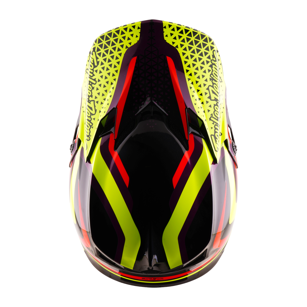 Troy Lee Designs Youth GP Pro MIPS PULSE MX Helmet (Black/Flo Yellow)