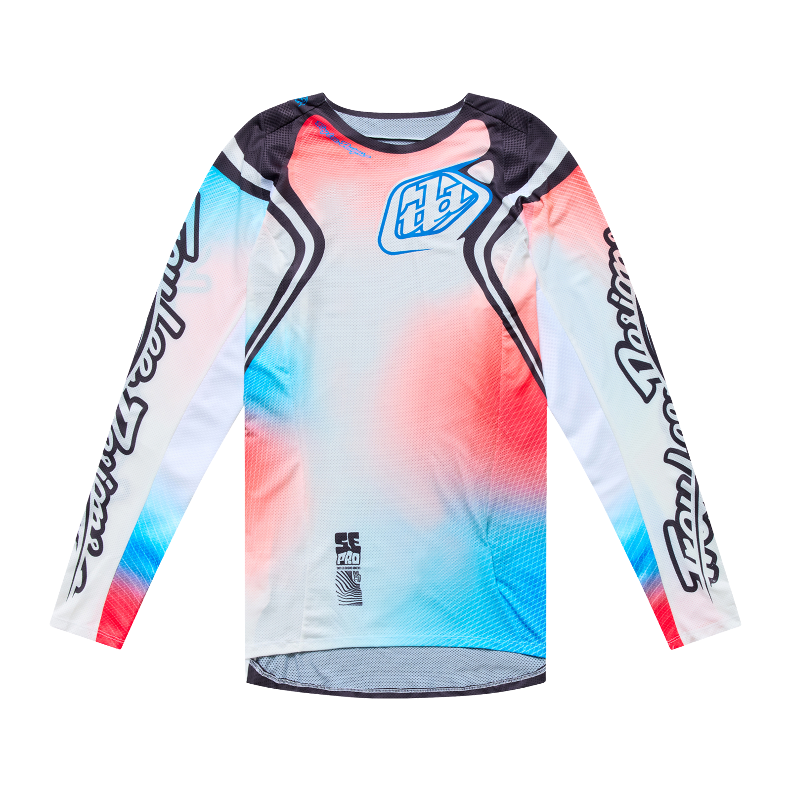 Troy Lee Designs SE PRO WANDER MX Jersey (White/Gunmetal)