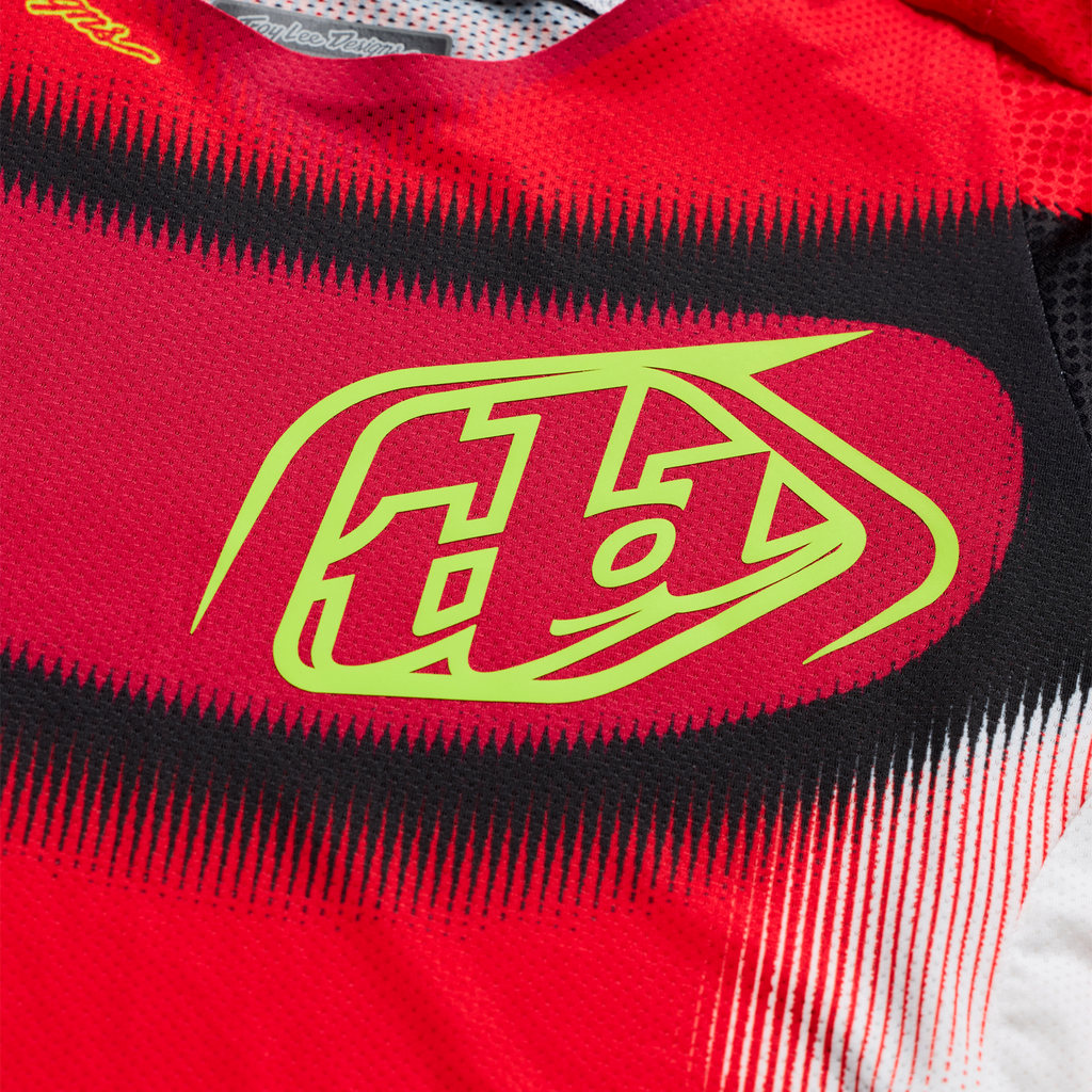 Troy Lee Designs SE PRO ILLUSION MX Jersey (Red/Black)
