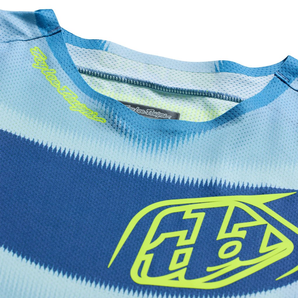 Troy Lee Designs SE PRO ILLUSION MX Jersey (Slate/Flo Yellow)