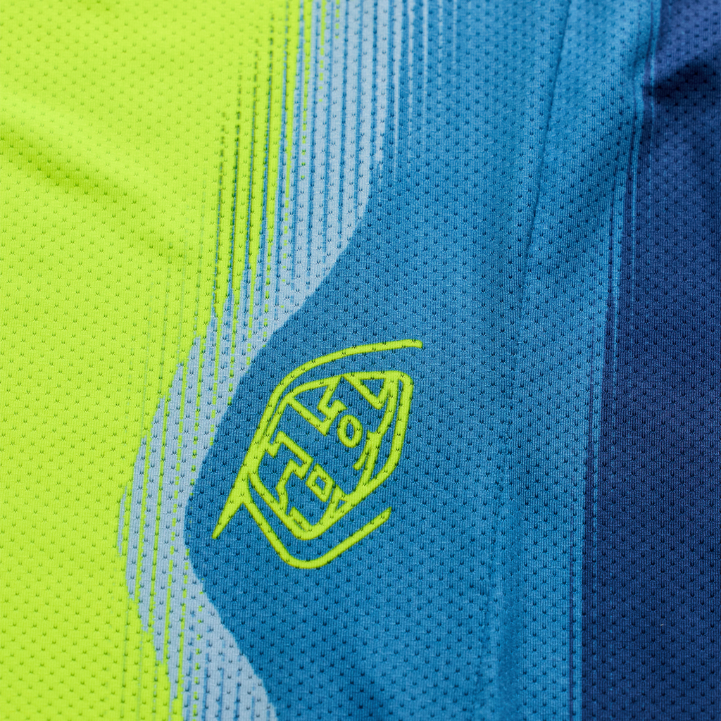 Troy Lee Designs SE PRO ILLUSION MX Jersey (Slate/Flo Yellow)