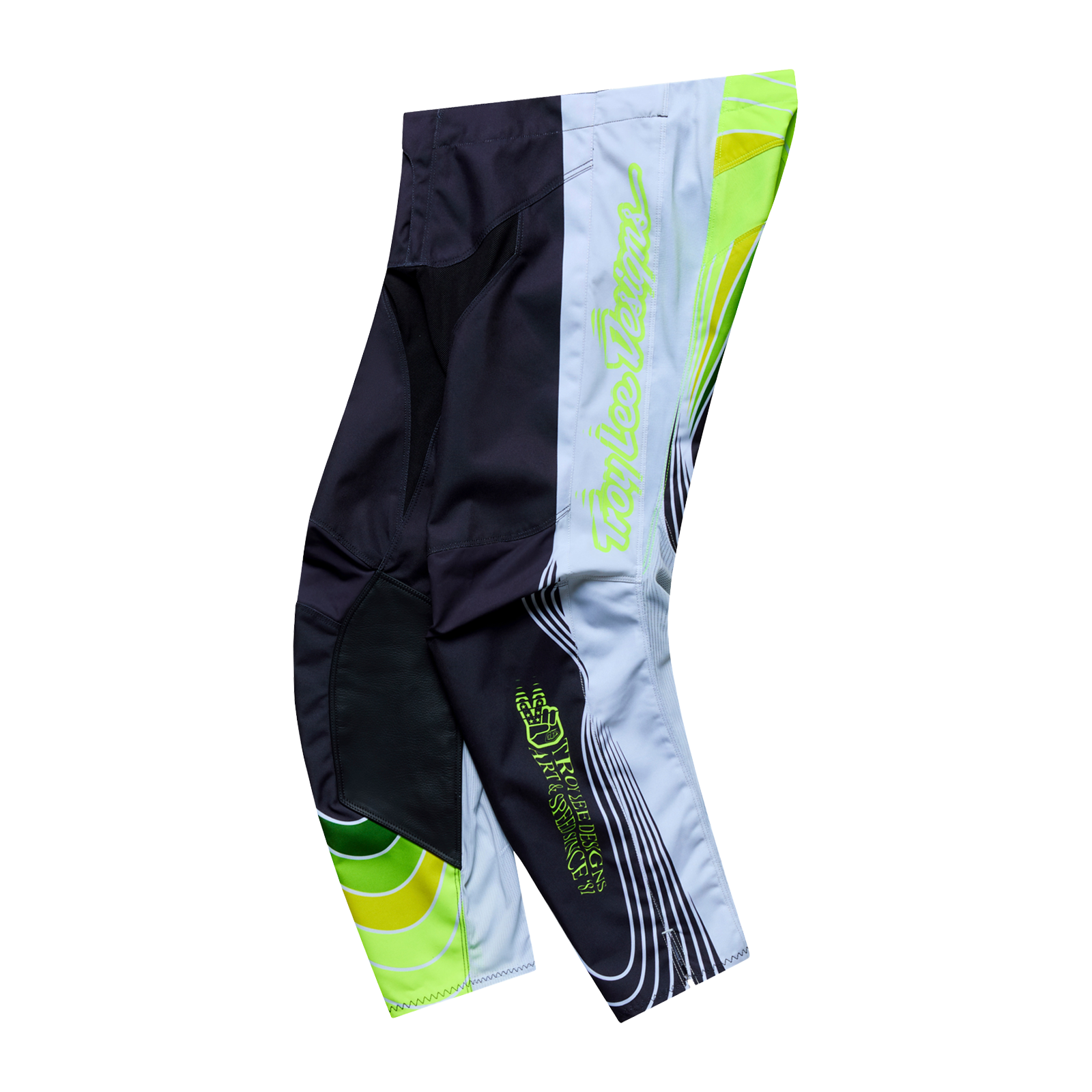 Troy Lee Designs GP PRO STAGGER MX Pants (Gunmetal/Neo Yellow)