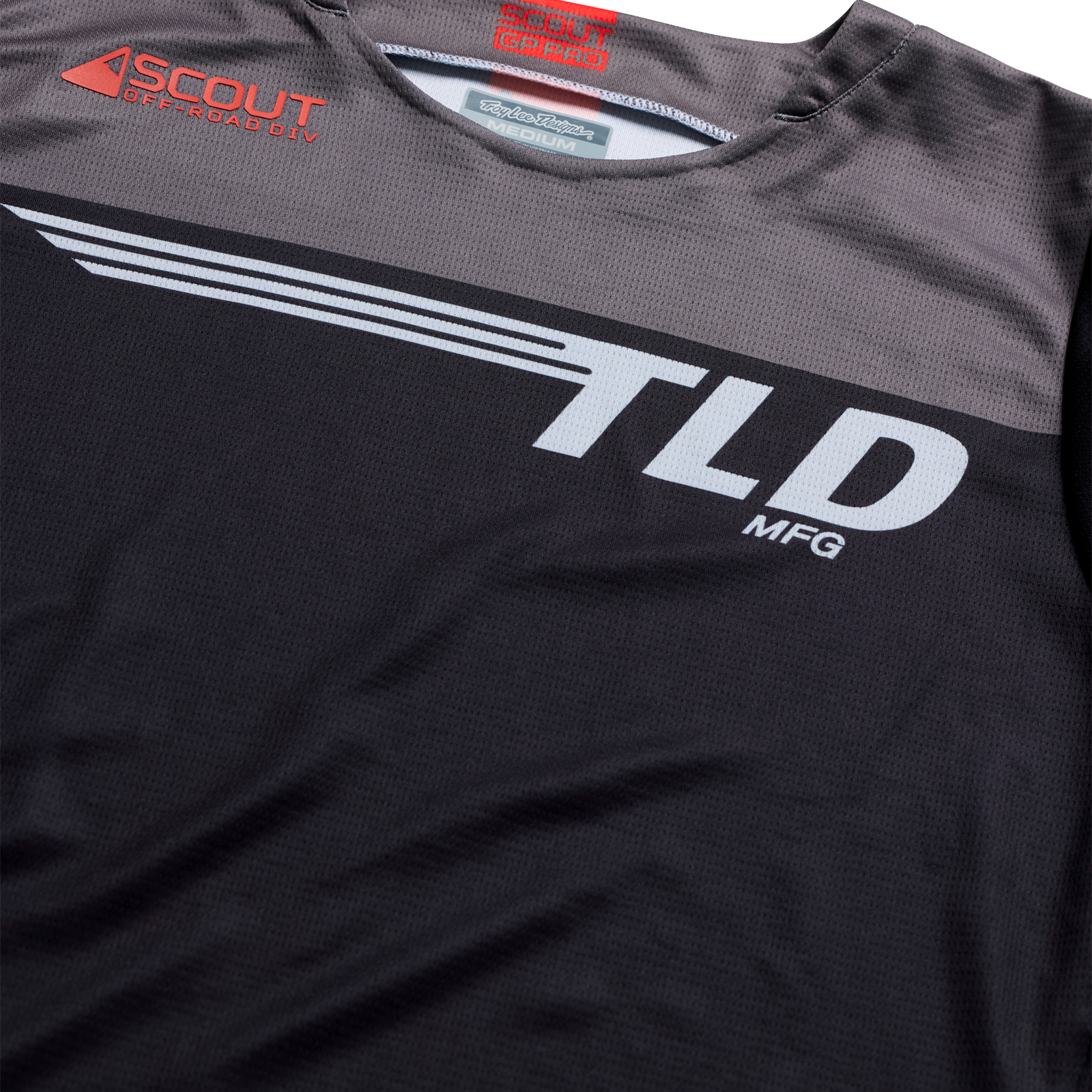 Troy Lee Designs SCOUT GP PRO WINGED Enduro Jersey (Black)