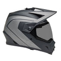 BELL MX-9 Adventure MIPS BLACKOUT Helmet (Matte Black/Grey)