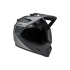 BELL MX-9 Adventure MIPS BLACKOUT Helmet (Matte Black/Grey)