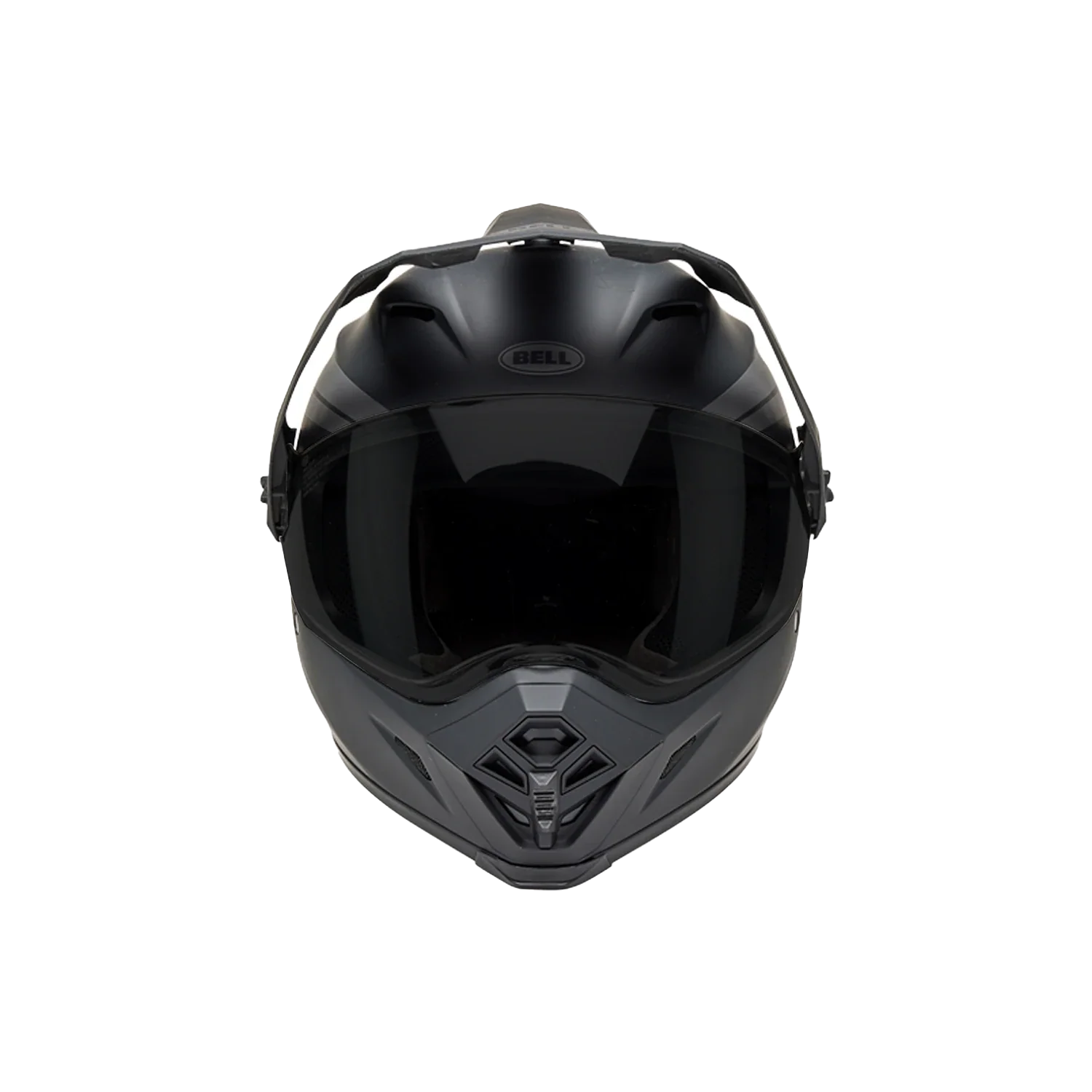 BELL MX-9 Adventure MIPS BLACKOUT Helmet (Matte Black/Grey)
