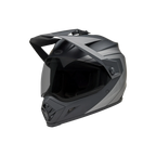 BELL MX-9 Adventure MIPS BLACKOUT Helmet (Matte Black/Grey)