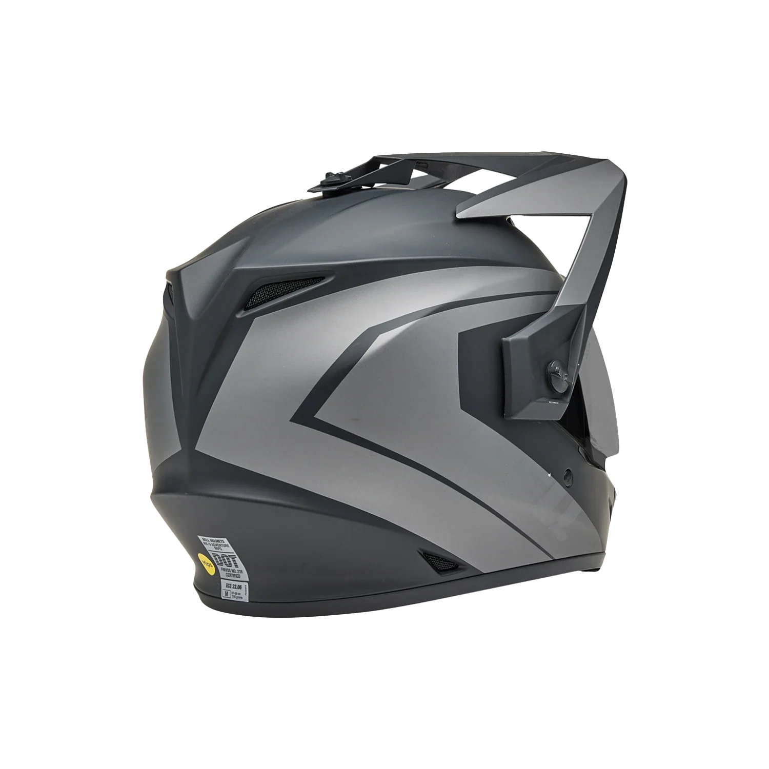 BELL MX-9 Adventure MIPS BLACKOUT Helmet (Matte Black/Grey)
