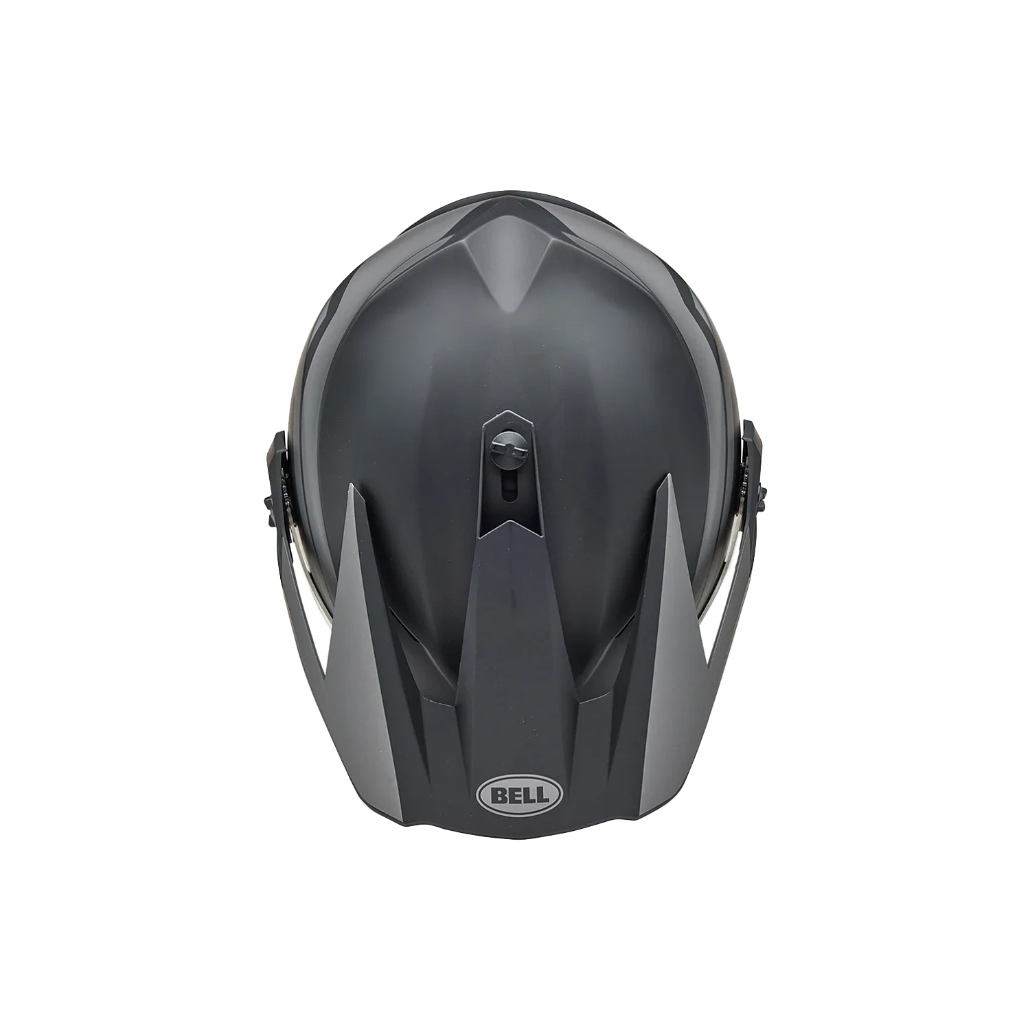 BELL MX-9 Adventure MIPS BLACKOUT Helmet (Matte Black/Grey)