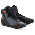 Alpinestars Faster-4 Motorcycle Riding Shoes (Black/Grey/Red Fluo)