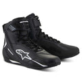 Alpinestars Faster-4 Motorcycle Riding Shoes (Black/White)