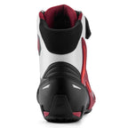 Alpinestars Faster-4 Motorcycle Riding Shoes (Black/White/Dark Red)